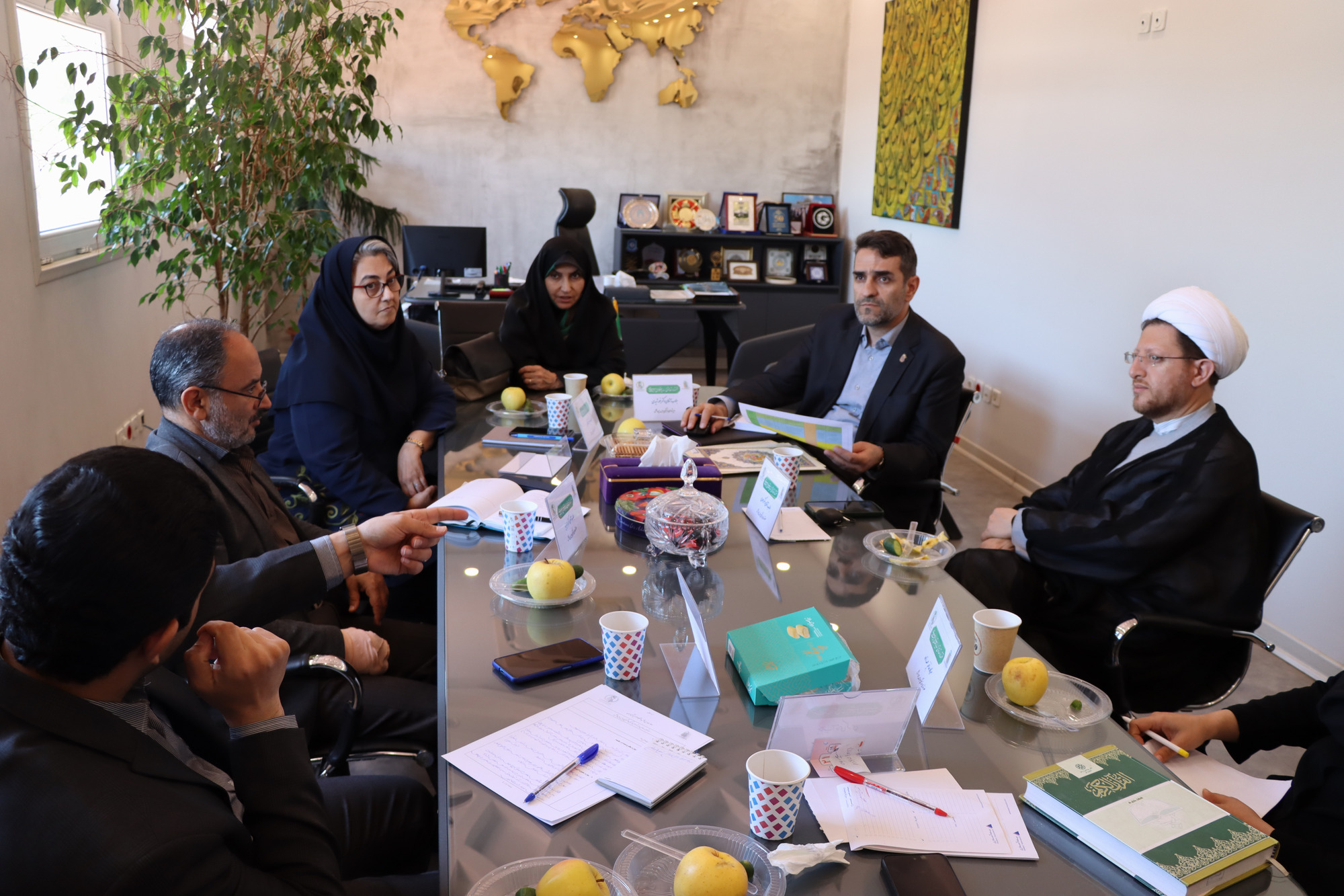 تشکیل اولین جلسه شورای فرهنگی پردیس بین الملل دانشگاه علوم پزشکی ایران